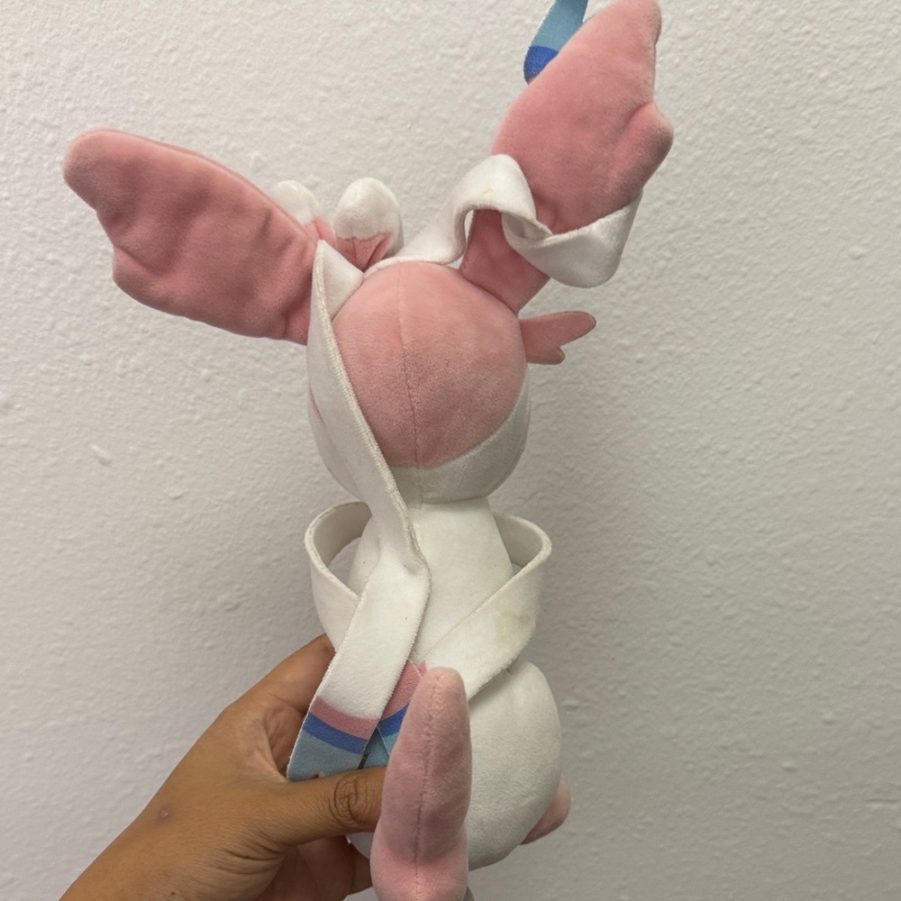 Pokemon SYLVEON Eeveelution 12" Plush Stuffed - Picture 3 of 4